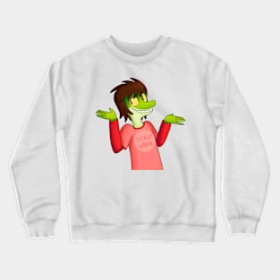 Zane is Totally Human Crewneck Sweatshirt